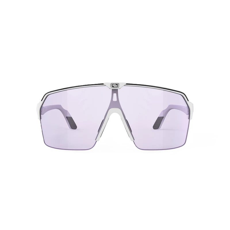 Brille RUDY PROJECT SPINSHIELD AIR Weiß Gläser IMPACTX™ Photochrom Laser Lila