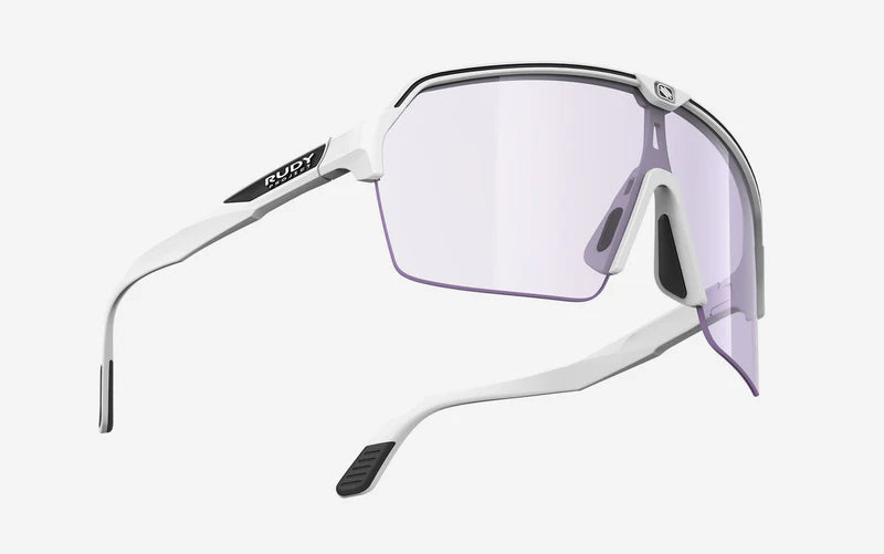 Brille RUDY PROJECT SPINSHIELD AIR Weiß Gläser IMPACTX™ Photochrom Laser Lila