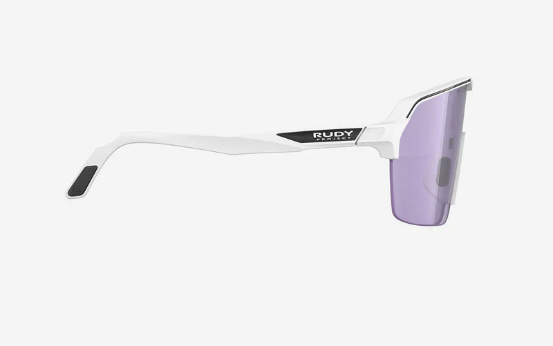 Brille RUDY PROJECT SPINSHIELD AIR Weiß Gläser IMPACTX™ Photochrom Laser Lila