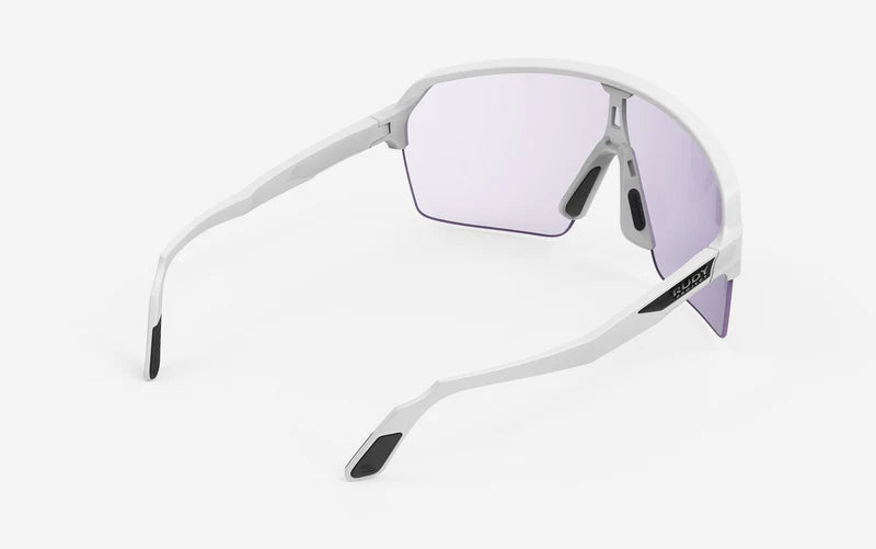 Brille RUDY PROJECT SPINSHIELD AIR Weiß Gläser IMPACTX™ Photochrom Laser Lila