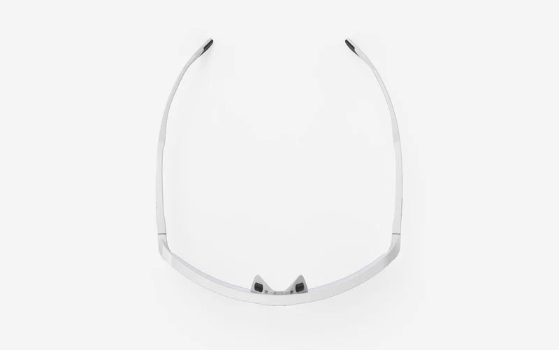 Brille RUDY PROJECT SPINSHIELD AIR Weiß Gläser IMPACTX™ Photochrom Laser Lila