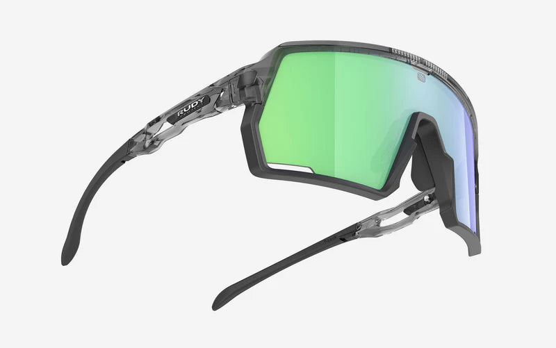 Brille RUDY PROJECT KELION Crystal Ash Gläser RP Optics Multilaser Green