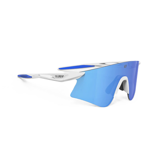 Brille RUDY PROJECT ASTRAL Weiß Matt Gläser RP Optics Multilaser Blue