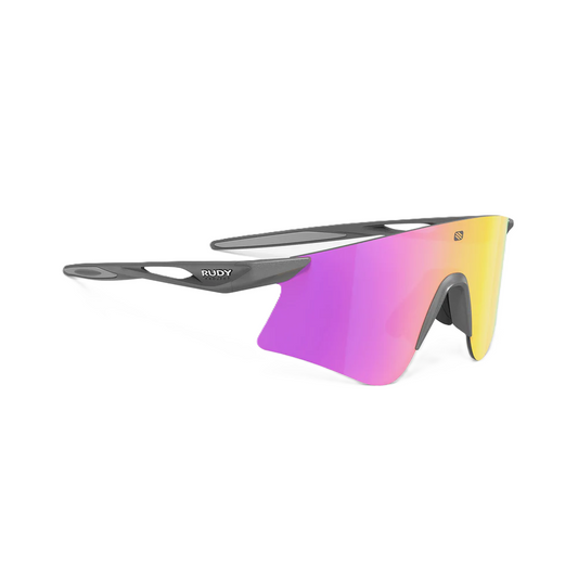 Brille RUDY PROJECT ASTRAL Metal Titanium Gläser RP Optics Multilaser Sunset