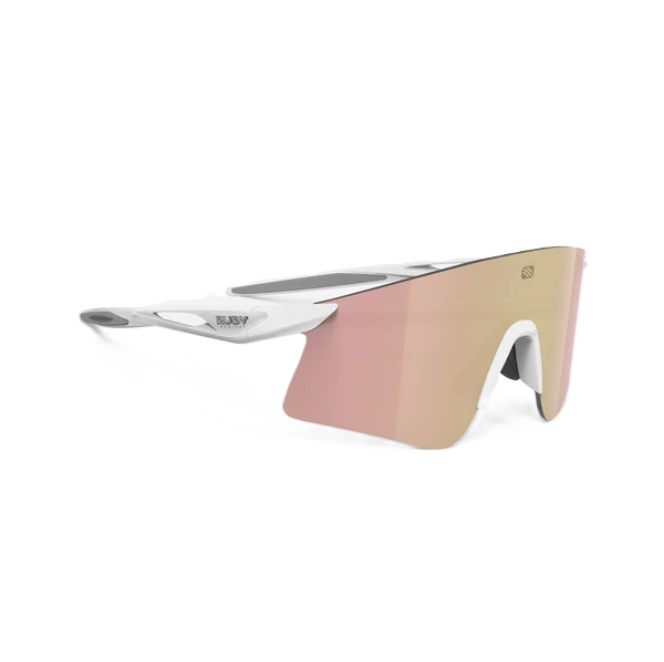 Brille RUDY PROJECT ASTRAL X Weiß Gläser RP Optics Multilaser Rose Gold