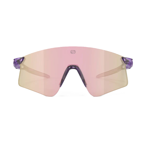 Brille RUDY PROJECT ASTRAL X Crystal Lila Gläser RP Optics Multilaser Rose Gold