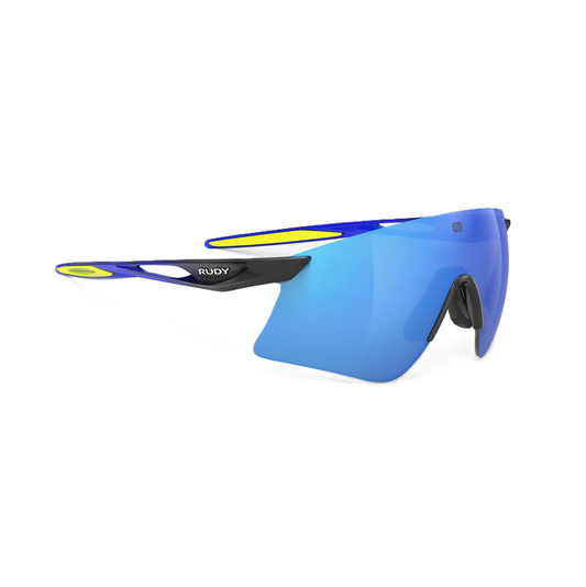Brille RUDY PROJECT ASTRAL SPHERE Kristallschwarz Gläser POLAR 3FX POLARIZED Multilaser