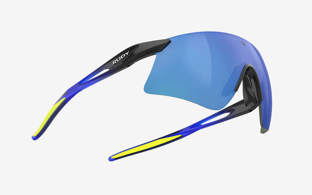 Brille RUDY PROJECT ASTRAL SPHERE Kristallschwarz Gläser POLAR 3FX POLARIZED Multilaser