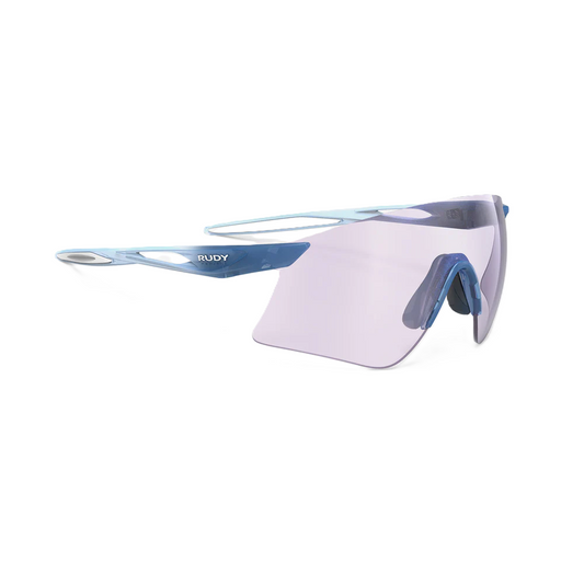 Brille RUDY PROJECT ASTRAL SPHERE Crystal Blau Gläser IMPACTX™ Photochromisch Laser Purple
