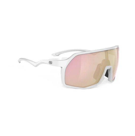 Brille RUDY PROJECT THUNDER Weiß Gläser RP Optics Multilaser Rose Gold