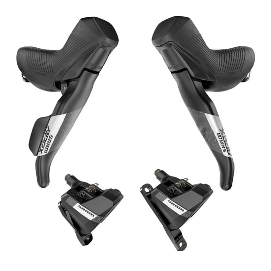 Brems-/Schalthebelpaar SRAM APEX D1 HRD 1x12 Flat Mount ohne Scheibe