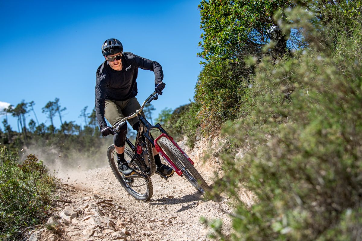 Trikot NORTHWAVE XTRAIL Langarm Schwarz