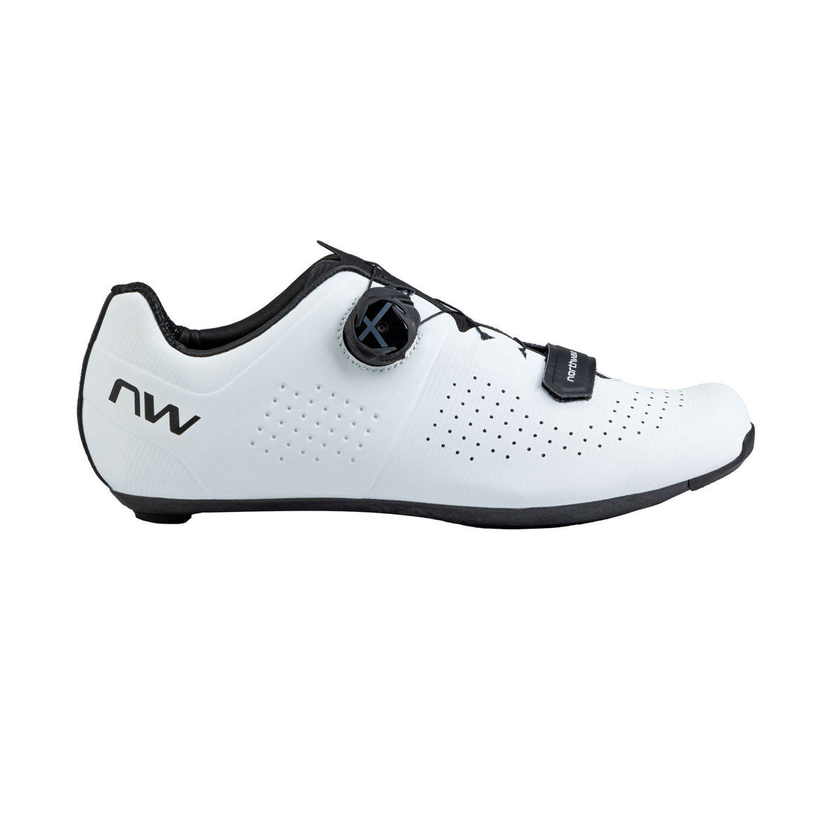 Rennradschuhe NORTHWAVE STORM CARBON Weiß/Schwarz