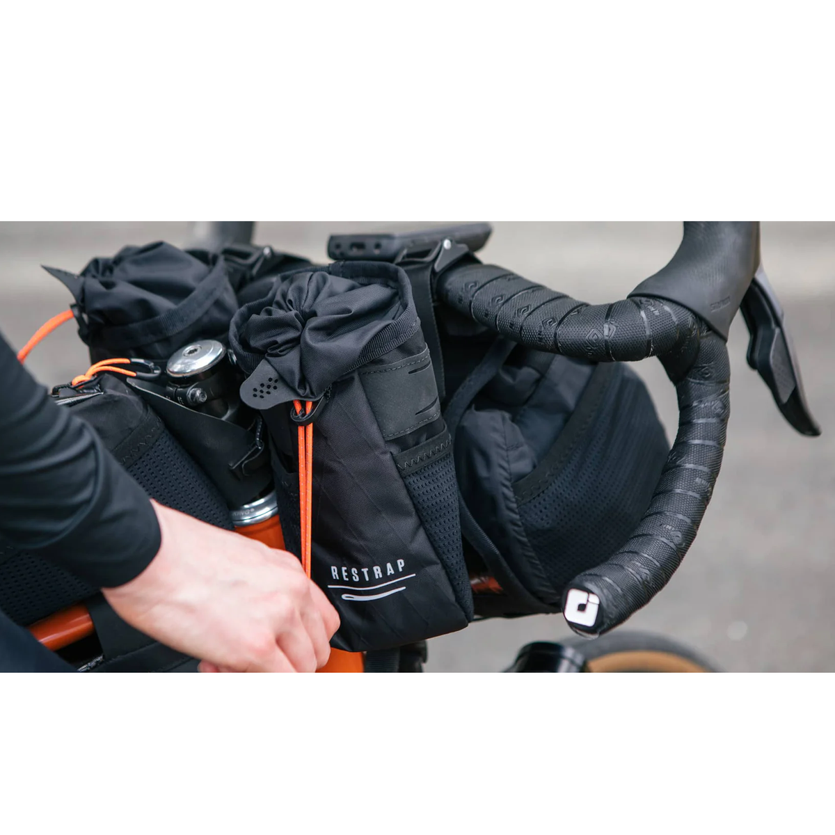 Lenkertasche RESTRAP STEM BAG 1.1 L Schwarz