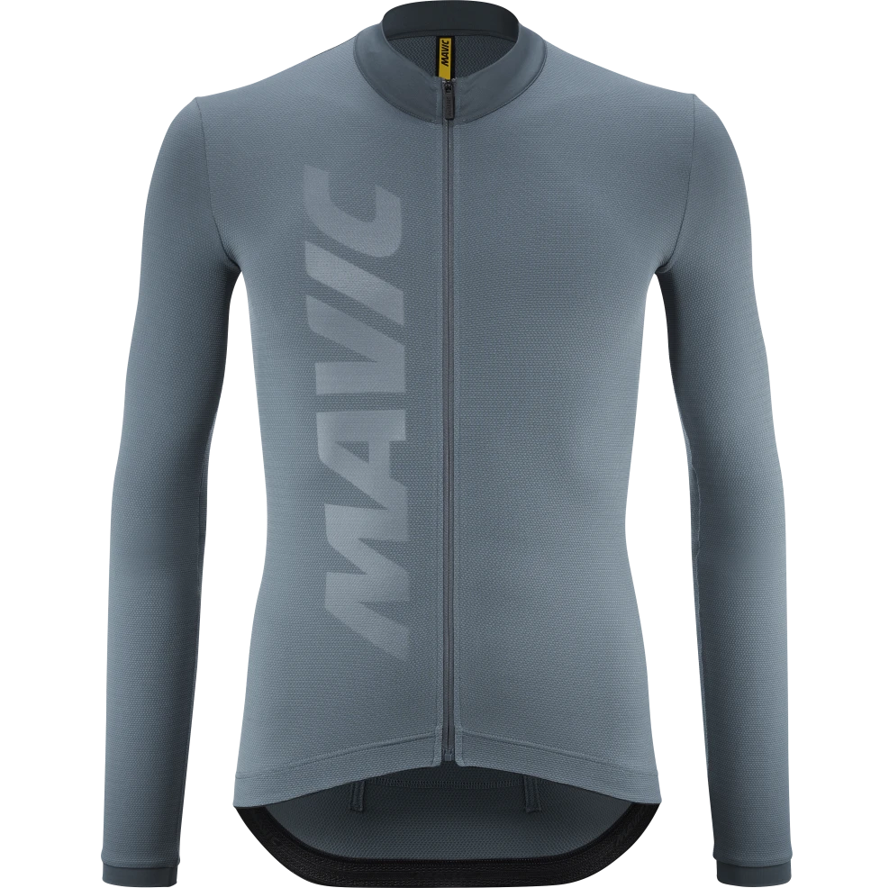 Trikot MAVIC AKSIUM Langarm Blau