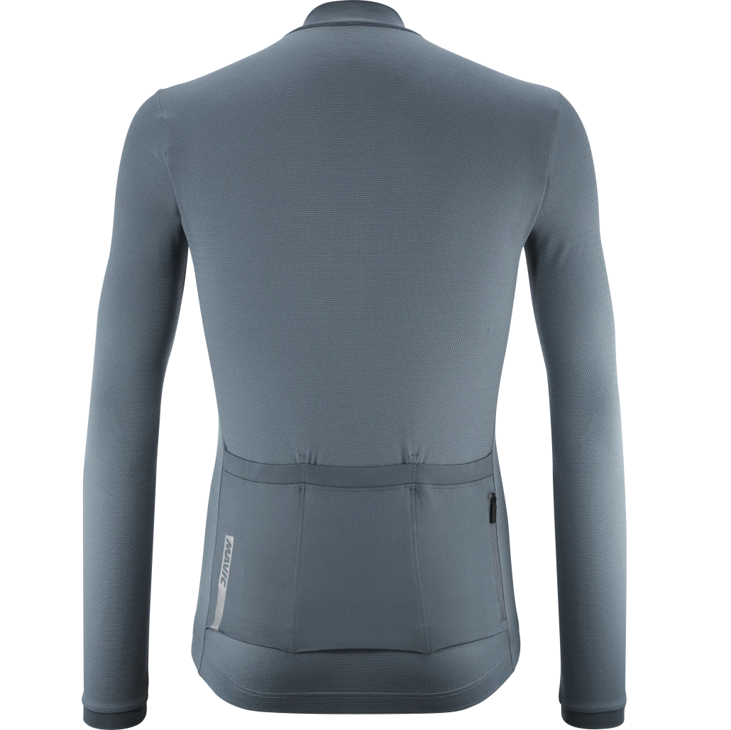Trikot MAVIC AKSIUM Langarm Blau