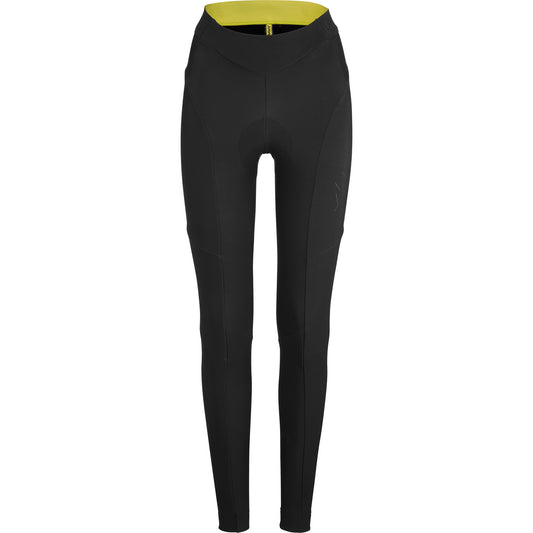 Lange Radhose MAVIC AKSIUM THERMO Damen Schwarz
