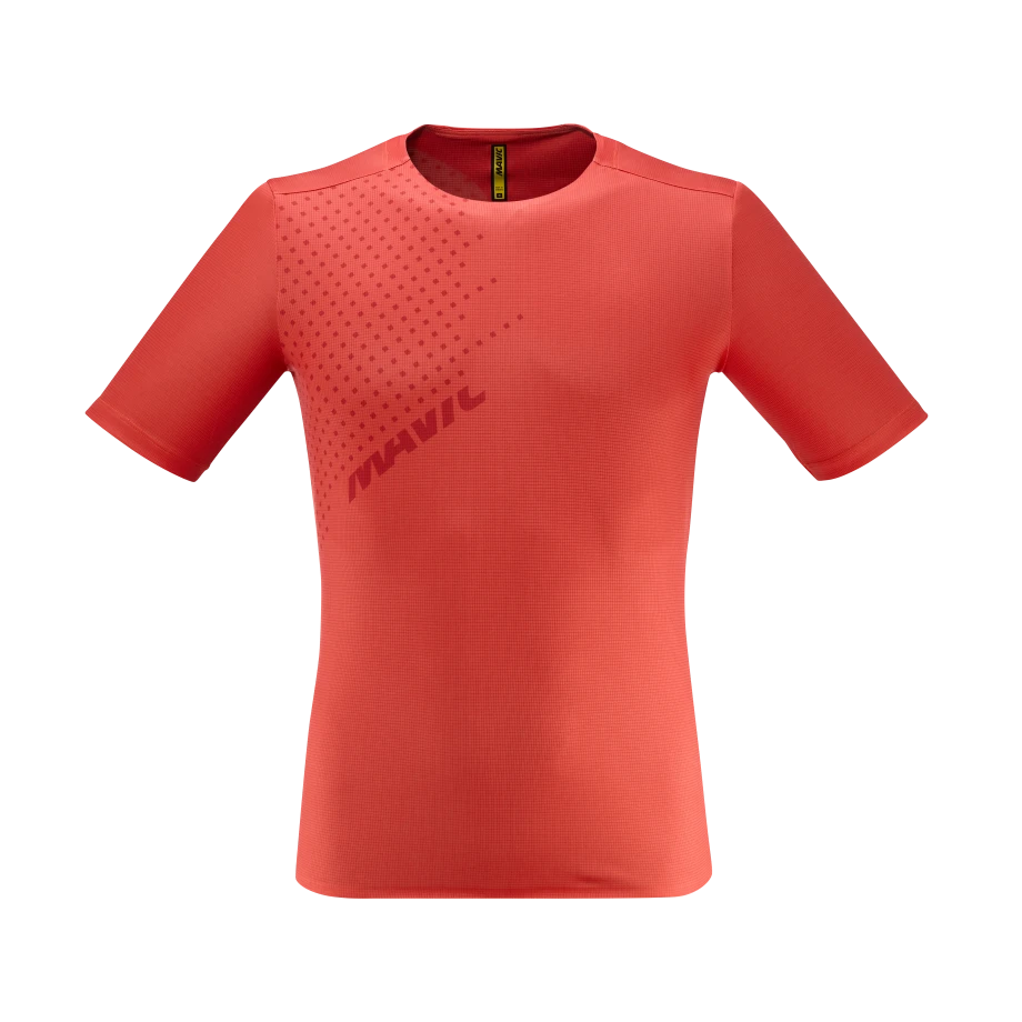 Trikot MAVIC CROSSTRAIL Kurzarm Rot