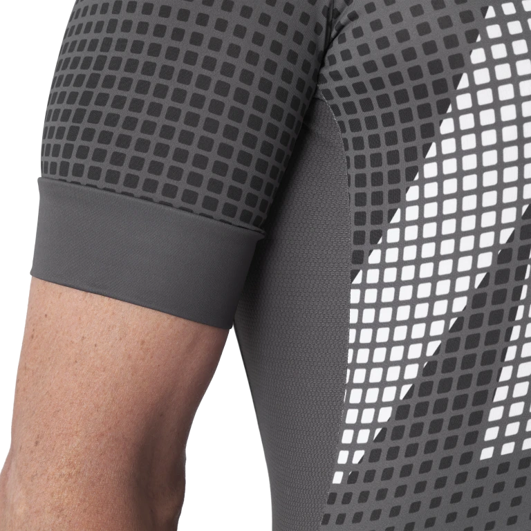 Trikot MAVIC AKSIUM GRAPHIC Kurzarm Grau