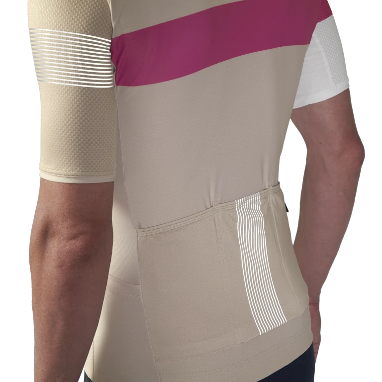Trikot MAVIC KSYRIUM PRO Kurzarm Beige