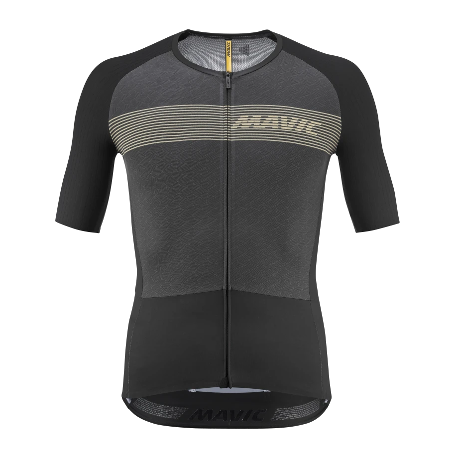 Trikot MAVIC COSMIC Kurzarm Schwarz