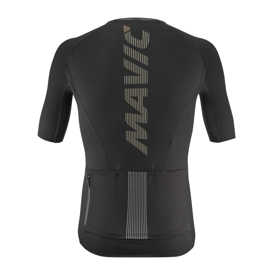 Trikot MAVIC COSMIC Kurzarm Schwarz