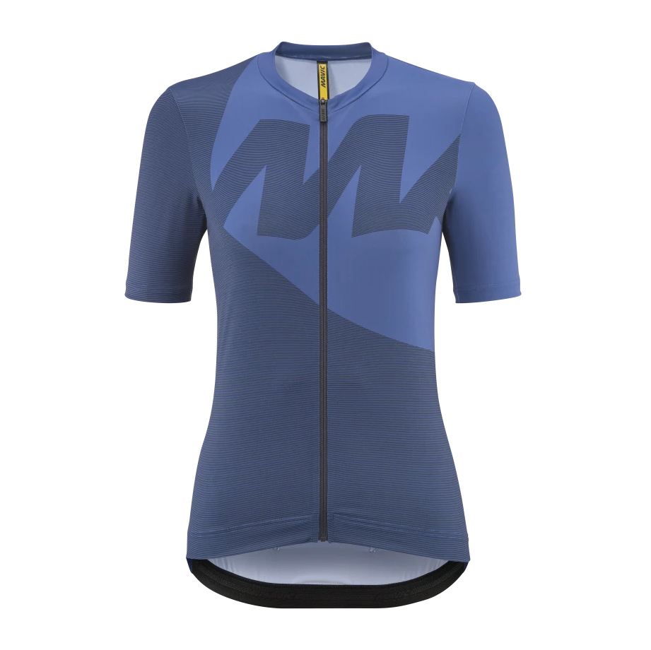 MAVIC ICON GRAPHIC Kurzarm-Trikot Damen Blau