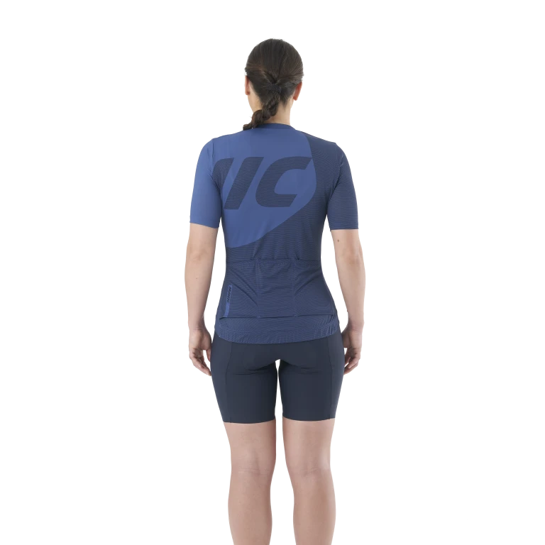 MAVIC ICON GRAPHIC Kurzarm-Trikot Damen Blau