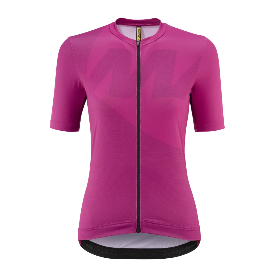 Trikot MAVIC ICON GRAPHIC Kurzarm Damen Fuchsia