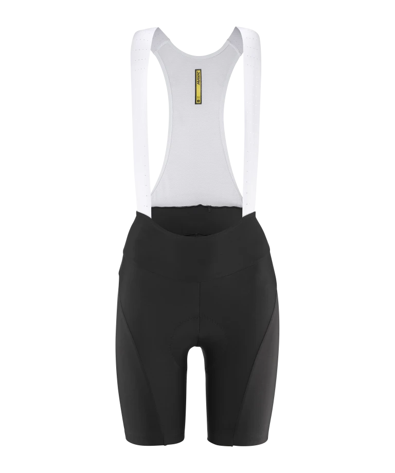 Kurze Trägerradhose MAVIC AKSIUM Damen Schwarz