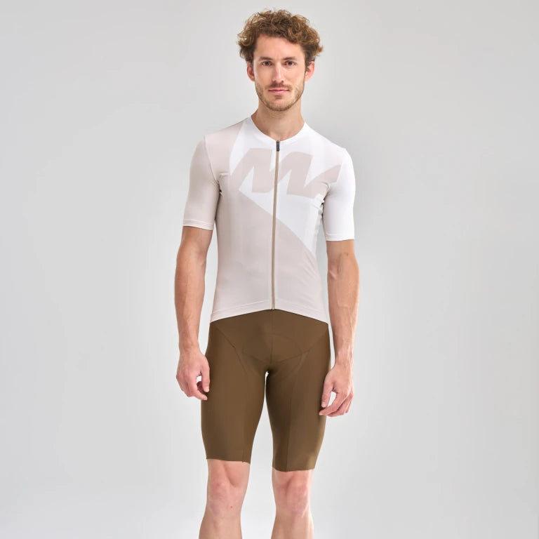 Trikot MAVIC ICON GRAPHIC Kurzarm Beige
