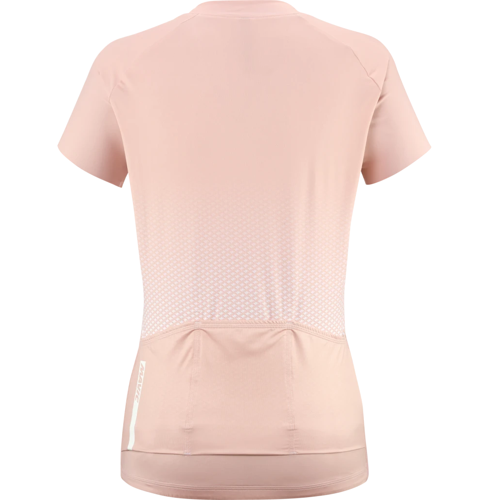Trikot MAVIC AKSIUM Kurzarm Damen Rosa