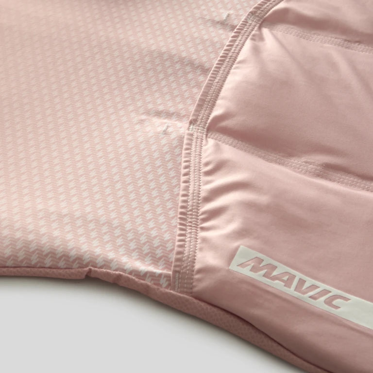 Trikot MAVIC AKSIUM Kurzarm Damen Rosa