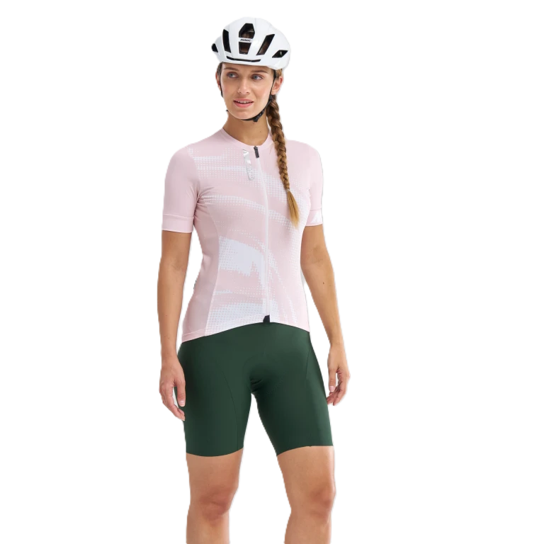 Trikot MAVIC AKSIUM GRAPHIC Kurzarm Damen Rosa