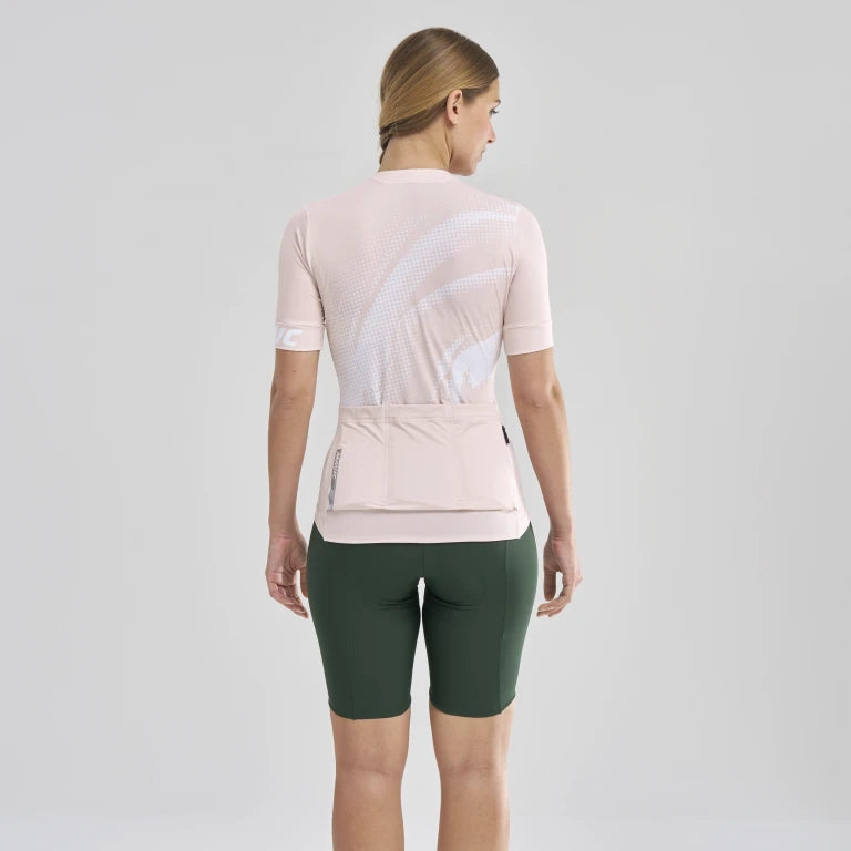 Trikot MAVIC AKSIUM GRAPHIC Kurzarm Damen Rosa