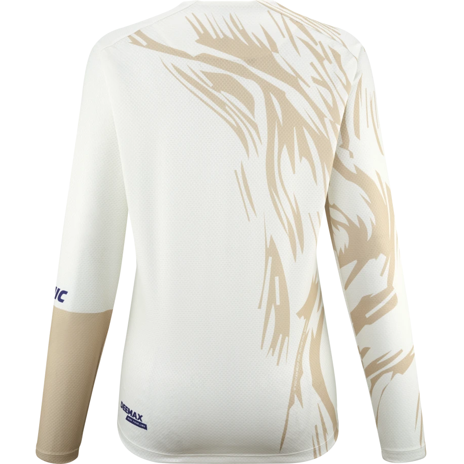 Trikot MAVIC DEEMAX ENDURO Langarm Damen Weiß