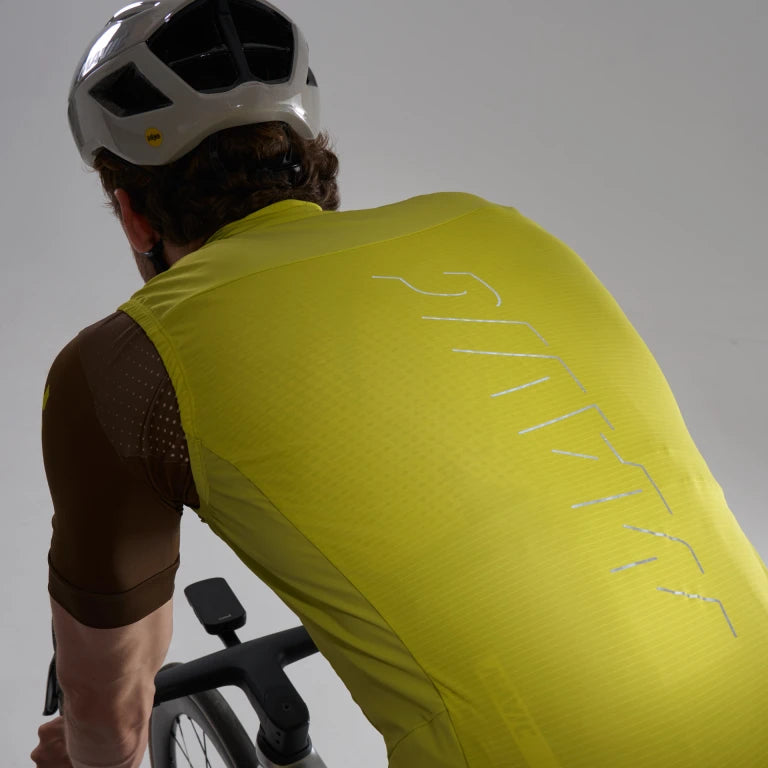 Ärmellose Weste MAVIC AKSIUM WIND Gelb