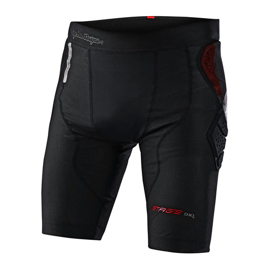 Schutz-Untershort TROY LEE DESIGNS STAGE GHOST D3O Schwarz