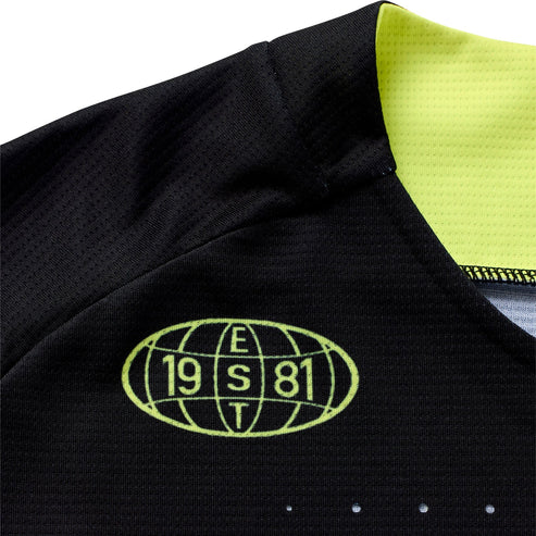 Trikot TROY LEE DESIGNS SPRINT Langarm Schwarz/Gelb