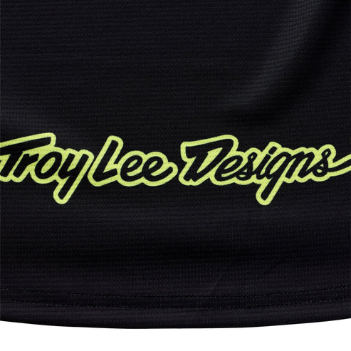 Trikot TROY LEE DESIGNS SPRINT Langarm Schwarz/Gelb