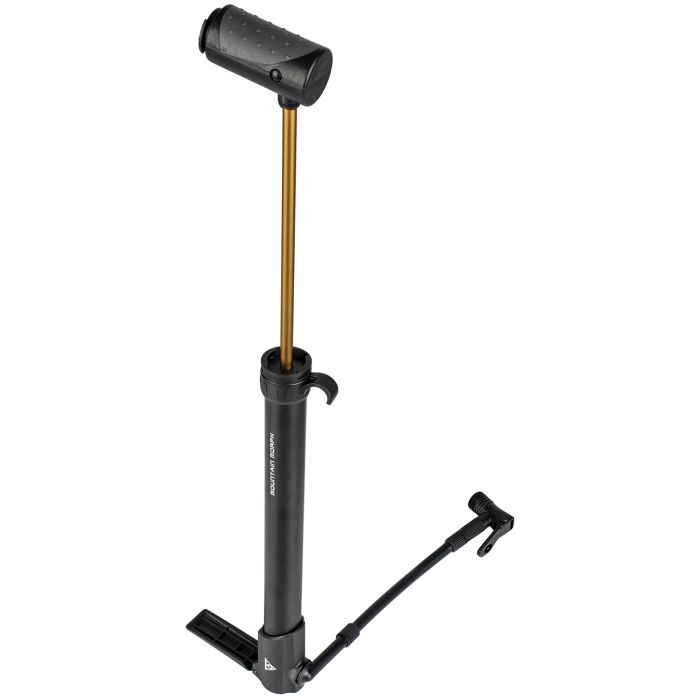 Kompakte Standpumpe TOPEAK MOUNTAIN MORPH Schwarz