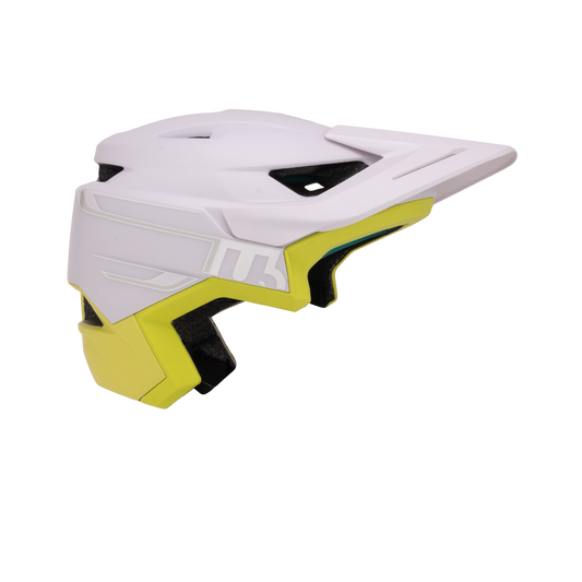 MTB-Helm URGE TREPS BLOOM BEAM Weiß/Gelb