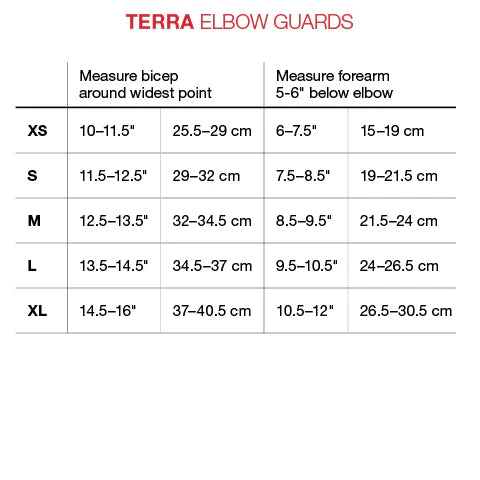 G-FORM TERRA Ellbogenschützer Schwarz