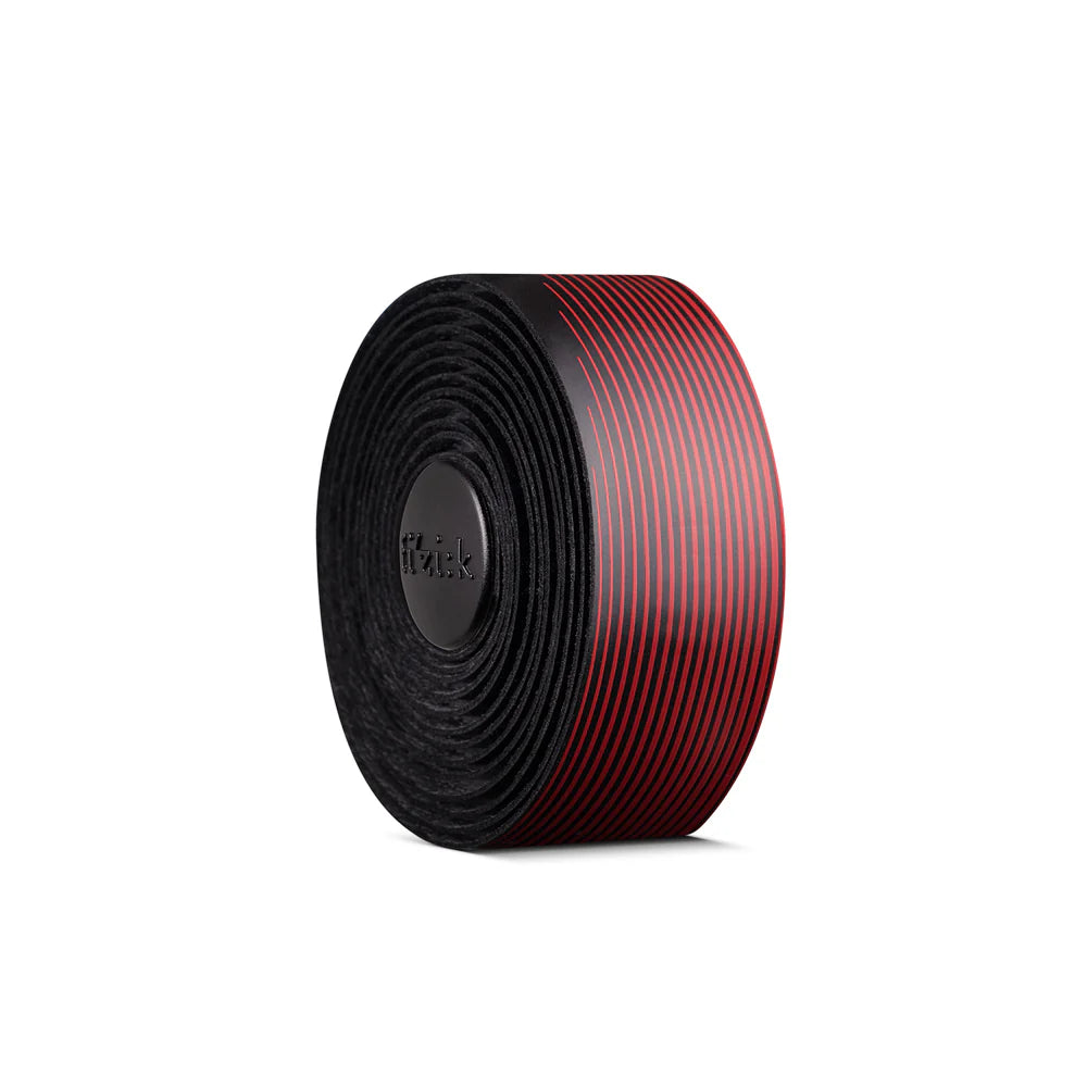 Lenkerband FIZIK VENTO MICROTEX TACKY BICOLOR Schwarz/Rot