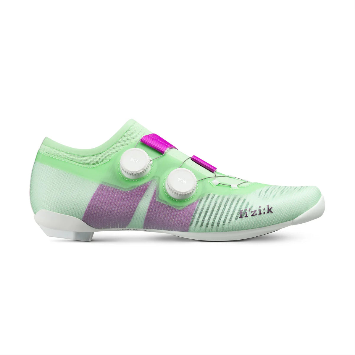 Straßenschuhe FIZIK VEGA CARBON Grün/Lila