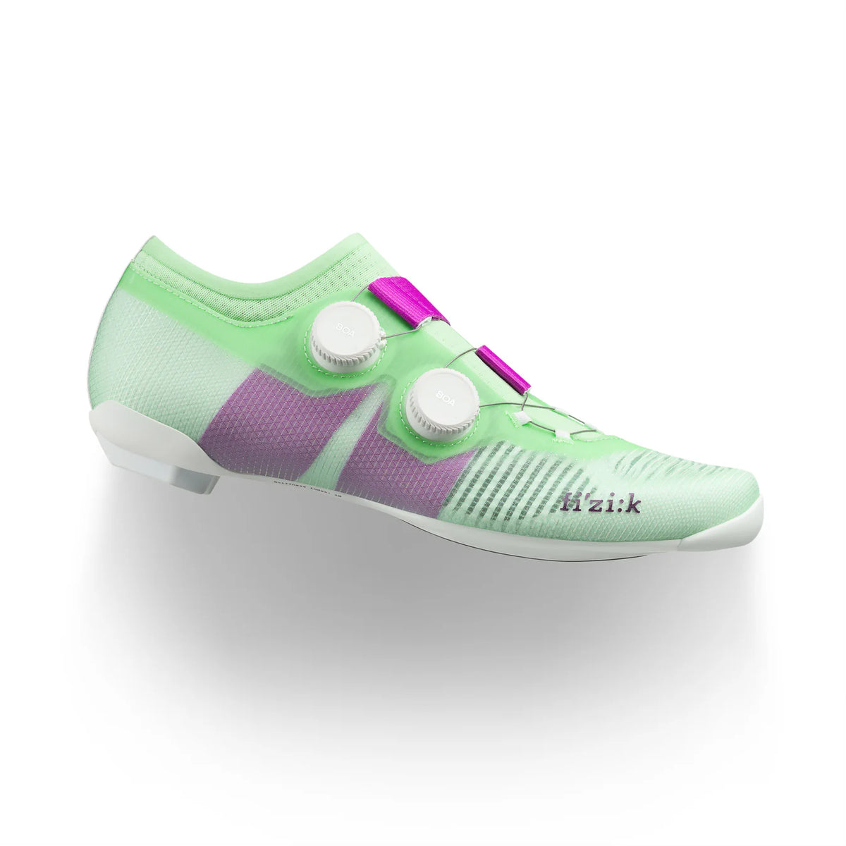 Straßenschuhe FIZIK VEGA CARBON Grün/Lila