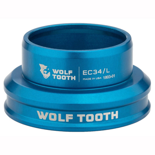 Untere Schale für Externen Steuersatz WOLF TOOTH PREMIUM 1"1/8 EC34 Blau