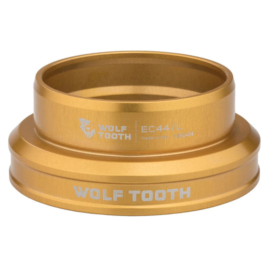 Untere Lagerschale für externen Steuersatz WOLF TOOTH PERFORMANCE 1.5" EC44 Gold