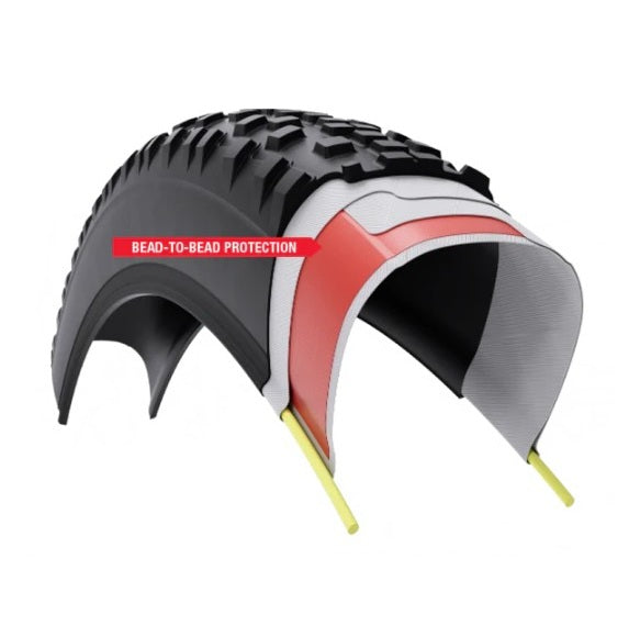Reifen WTB BYWAY TCS LIGHT FAST ROLLING DUAL DNA SG2 650x47c Tubeless Ready Verstärkt Beige