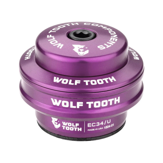 Obere Schale für externen Steuersatz WOLF TOOTH PERFORMANCE 1"1/8 EC34 Stack 16 mm Violett